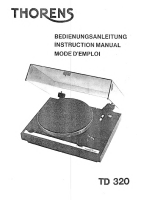 Thorens TD-320-Owners-Manual 